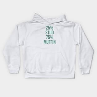 Stud muffin?! Kids Hoodie